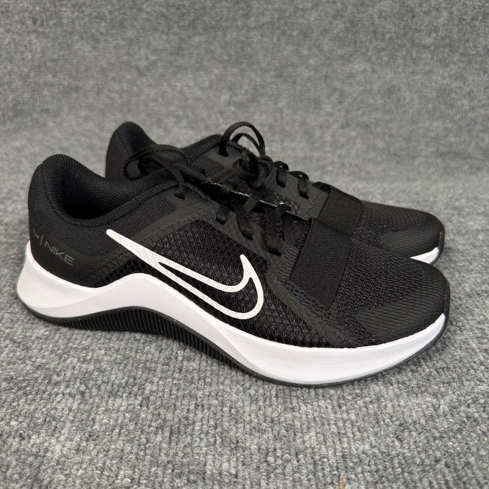New Nike Womens Size 7 MC Trainer 2 Sneakers Black Athletic Training DM0824-003‎